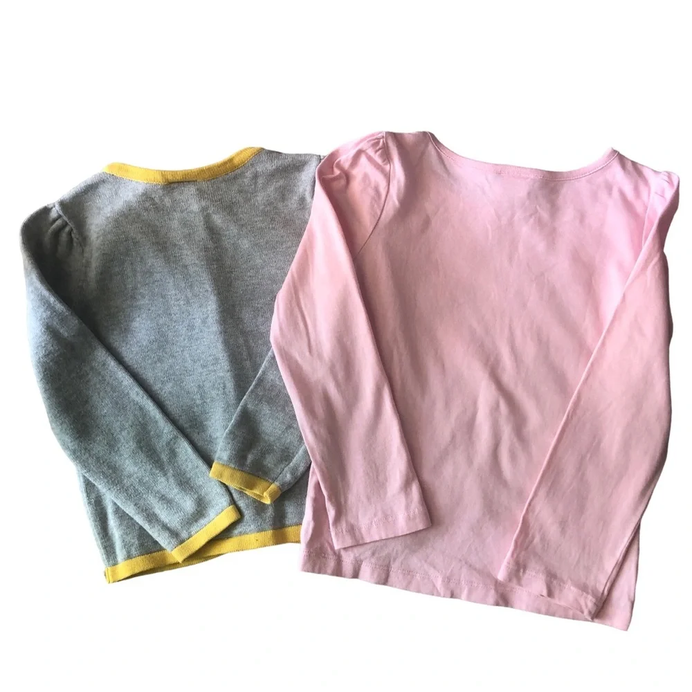 Gymboree Girls Cardigan Sweater Long Sleeve Top Set